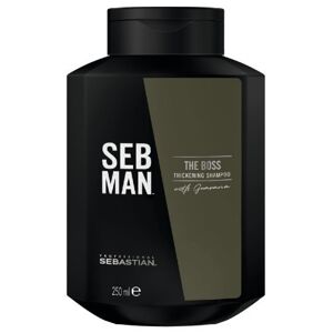 Sebastian Professional Volumennövelő sampon vékonyszálú hajra SEB MAN The Boss (Thickening shampoo) 250 ml