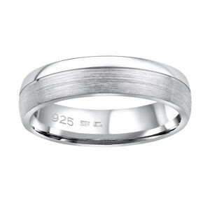 Silvego Esküvői ezüst gyűrűs paradicsom férfiak és nők számára QRGN23M 54 mm