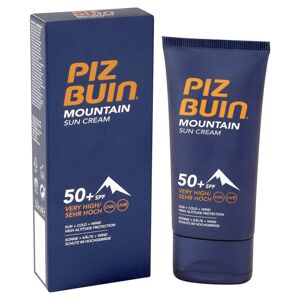 Piz Buin Maximális védelmet biztosító napvédő krém SPF 50+ (Mountain Sun Cream) 50 ml