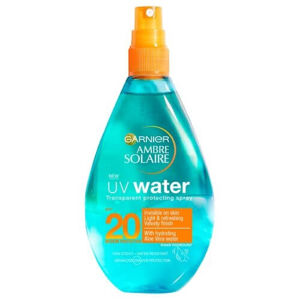 Garnier Napvédő víz  SPF 20 (UV Water Clear Sun Cream Spray SPF 20) 150 ml