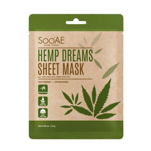 SOO`AE Hidratáló maszk  Hemp Dreams (Sheet Mask) 25 g