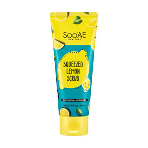 SOO`AE Bőrradír zsíros és vegyes bőrre Squeezed Lemon (Scrub) 80 ml