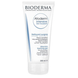 Bioderma Atoderm bőrnyugtató és tisztító tusfürdő napi használatra (Intensive Gel Moussant Ultra Rich) 200 ml