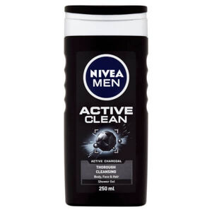 Nivea Tusfürdő férfiaknak Active Clean 250 ml