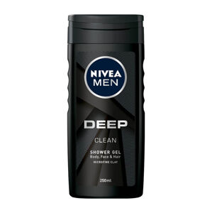Nivea Tusfürdő férfiaknak  Deep Clean (Shower Gel) 250 ml