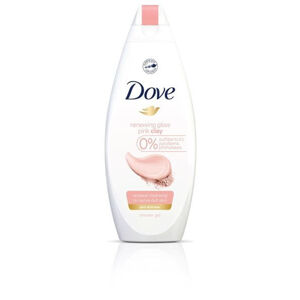 Dove Tusfürdő rózsaszín agyaggal Glow Clay Renewing Glow (Pink Clay Shower Gel) 250 ml