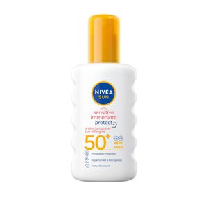 Nivea Napvédő spray  Bulldog Sensitive SPF 50+ (Sun Spray) 200 ml