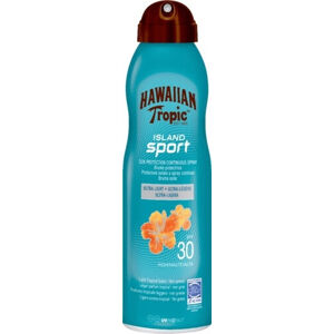Hawaiian Tropic Napvédő spray SPF 30 Island Sport (Sun Protection Spray) 220 ml