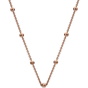 Hot Diamonds Emozioni Rose Gold Cable with Ball ezüst  nyaklánc CH004
