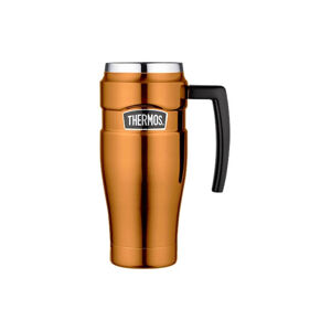 Thermos Stílus Vízálló hőkezelő fogantyúval - réz 470 ml