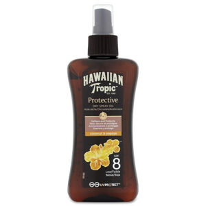 Hawaiian Tropic Száraz napvédő olaj SPF 8 Hawaiian Tropic Protective (Dry Spray Oil) 200 ml