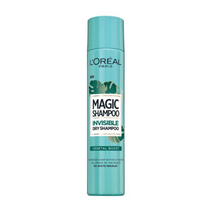L´Oréal Paris Volumennövelő száraz sampon  Magic Shampoo (Invisible Dry Shampoo) 200 ml 05 Vegetal Boost