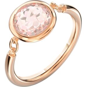 Swarovski Rózsaszín aranyozott gyűrű TAHLIA 5560948 50 mm