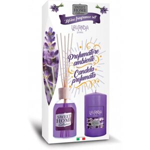 Sweet Home Collection Ajándék szett Lavender diffúzor + gyertya