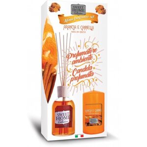 Sweet Home Collection Ajándék Orange and Cinnamon diffúzor + gyertya