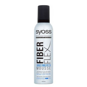 Syoss Volumennövelő hajhab Fiber Flex Flexible Volume (Mousse) 250 ml