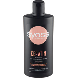 Syoss Keratin (Shampoo) sampon könnyen töredező hajra 440 ml