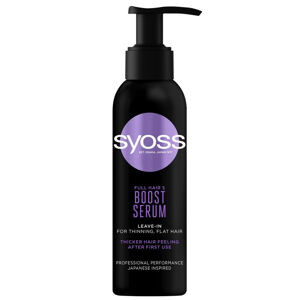 Syoss Full Hair 5 (Boost Serum) volumennövelő szérum finomszálú és kusza hajra 150 ml