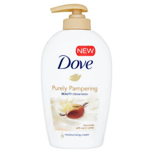 Dove Folyékony szappan shea vajjal és vaníliával  Purely Pampering (Beauty Cream Wash) 500 ml Tartalékadag