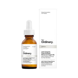 The Ordinary Hidratáló olaj bőrre és hajra 100% 100% Organic Cold-Pressed Moroccan Argan & Tsubaki Oils 30 ml