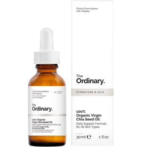 The Ordinary Tápláló olaj a bőrre és a hajra 100% Organic Virgin Chia Seed Oil 30 ml