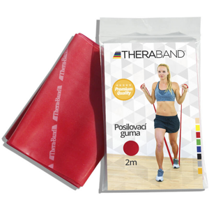 Thera-Band Thera-sáv Booster gumiszerű 12,5 cm x 2 m Piros – közepesen vastag