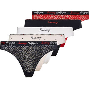 Tommy Hilfiger 5 PACK - női tanga  UW0UW03200-0X0 XL