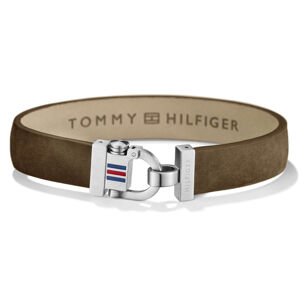 Tommy Hilfiger Barna színű bőr karkötő TH2700768