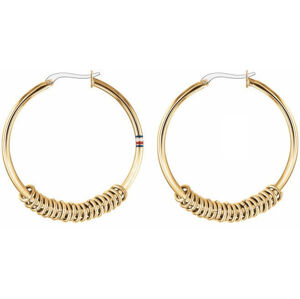 Tommy Hilfiger Modern aranyozott fülbevaló TH2780215