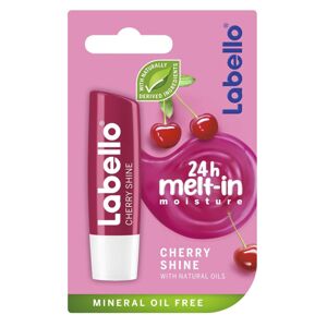 Labello Cherry Shine ajakbalzsam színpigmentekkel (Caring Lip Balm) 4,8 g