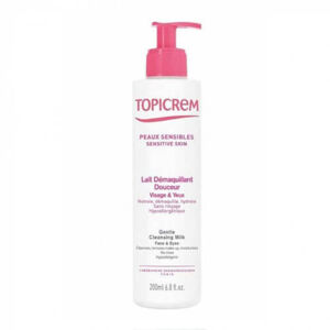 Topicrem Arctisztító tej száraz és érzékeny bőrre (Gentle Cleansing   Milk) 200 ml