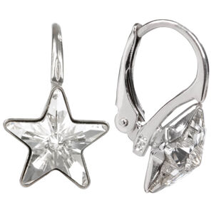 Levien Star Crystak ezüst fülbevaló
