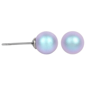 Troli  Pearl Iridescent Light Blue fülbevaló