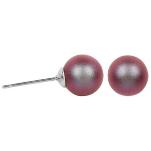 Troli Pearl Iridescent Red fülbevaló