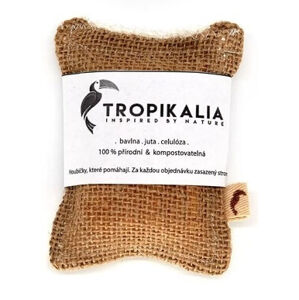 Tropikalia Kompozit szivacs juta, pamut és természetes cellulóz edényekre. (Mini)