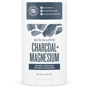 Schmidt´s Izzadásgátló stift faszén + magnézium (Signature Active Charcoal + Magnesium Deo Stick) 58 ml