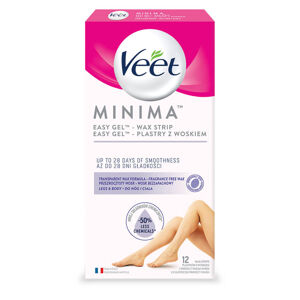 Veet Hipoallergén viaszcsíkok lábra  Minima 12 db