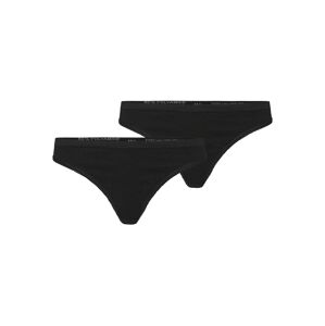 Vero Moda 2 PACK - női tanga alsó VMAGNES 10255723 Black L/XL