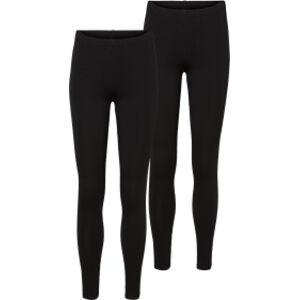 Vero Moda 2 PACK - női leggings 10248890 Black S