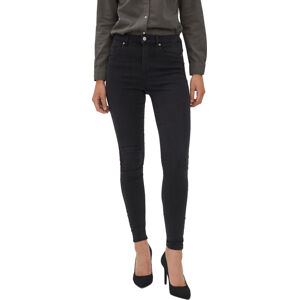 Vero Moda Női skinny farmer VMSOPHIA 10260930 Black Denim L/30