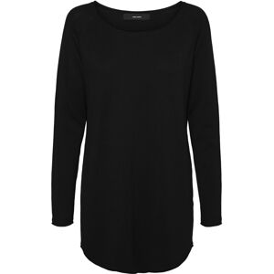 Vero Moda Női pulóver VMNELLIE Relaxed Fit 10220902 Black XL