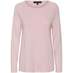 Vero Moda Női pulóver VMNELLIE Relaxed Fit 10220902 Parfait Pink L