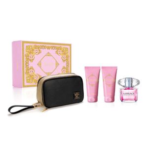 Versace Bright Crystal -  EDT 90 ml + testápoló 100 ml + tusfürdő 100 ml + kozmetikai táska