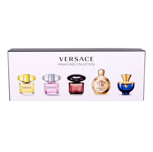 Versace Miniatűr készlet - EDT 3 x 5 ml + EDP 2 x 5 ml