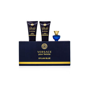 Versace Pour Femme Dylan Blue - EDP 5 ml + tusfürdő 25 ml  + testápoló 25 ml