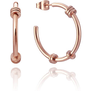Viceroy Modern bronz karika fülbevalók Air 75036E01012