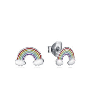 Viceroy Bájos ezüst fülbevaló Rainbow Sweet 5114E000-19