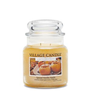 Village Candle Illatgyertya üveg mécsesben  Spiced Vanilla Apple 389 g