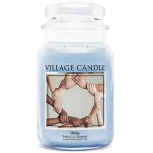 Village Candle Illatgyertya üveg mécsesben Unity 602 g