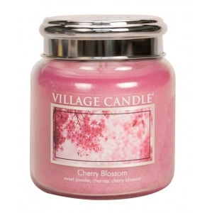 Village Candle Cherry Blossom 390 g illatgyertya üvegedényben